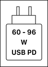 - This device supports USB PD fast charging as defined in the USB Implementers Forum Power Delivery Specification Revision