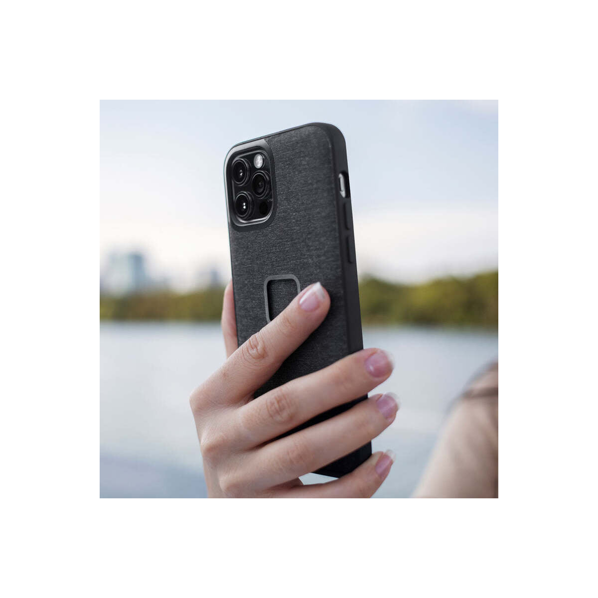 Husa de protectie Peak Design Mobile Everyday Case pentru iPhone 14 Plus, Charcoal - iSTYLE RO