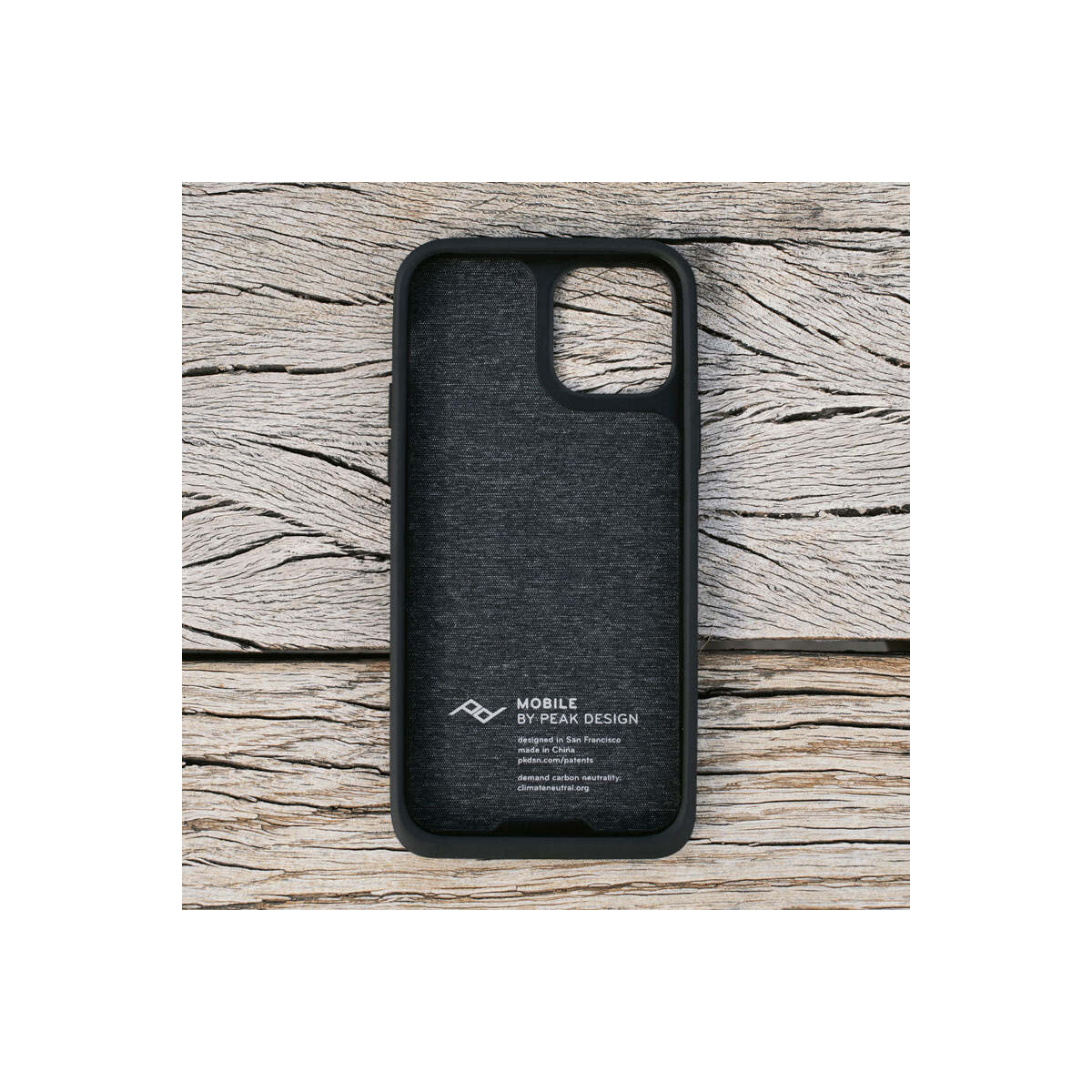 Husa de protectie Peak Design Mobile Everyday Case pentru iPhone 14 Plus, Charcoal - iSTYLE RO