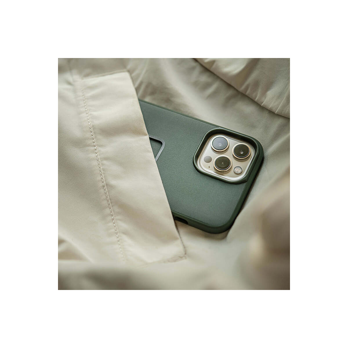 Husa de protectie Peak Design Mobile Everyday Case pentru iPhone 14, Sage - iSTYLE RO