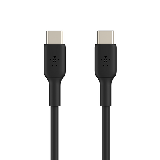 Cablu de date Belkin USB-C la USB-C, 2m, Negru - iSTYLE RO