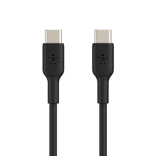 Cablu de date Belkin USB-C la USB-C, 2m, Negru - iSTYLE RO