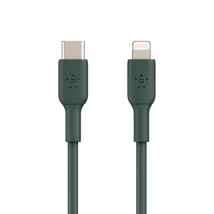 Cablu de date Belkin USB-C la Lightning, 1m, Verde - iSTYLE RO
