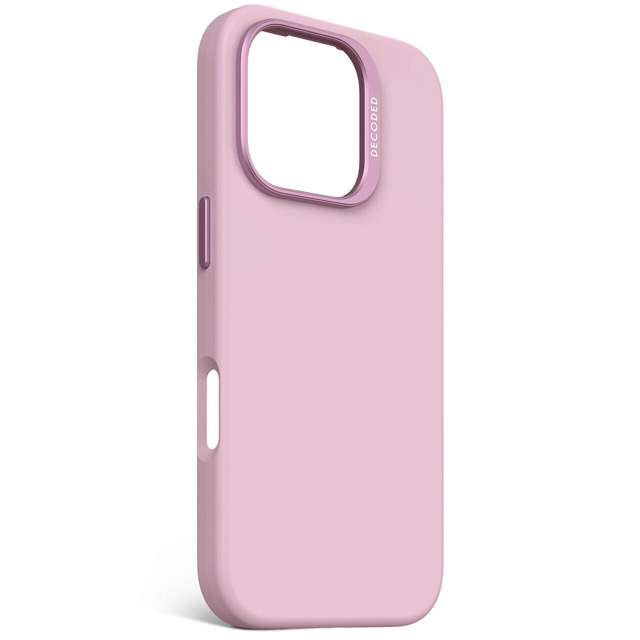 Husa de protectie DECODED din silicon pentru iPhone 16 Pro Max, Roz - iSTYLE RO