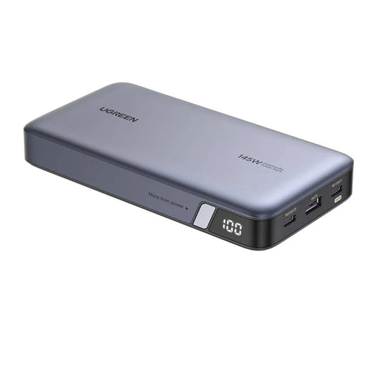 Baterie externa UGREEN 25000 mAh, 145W, USB-C USB-A, Gri