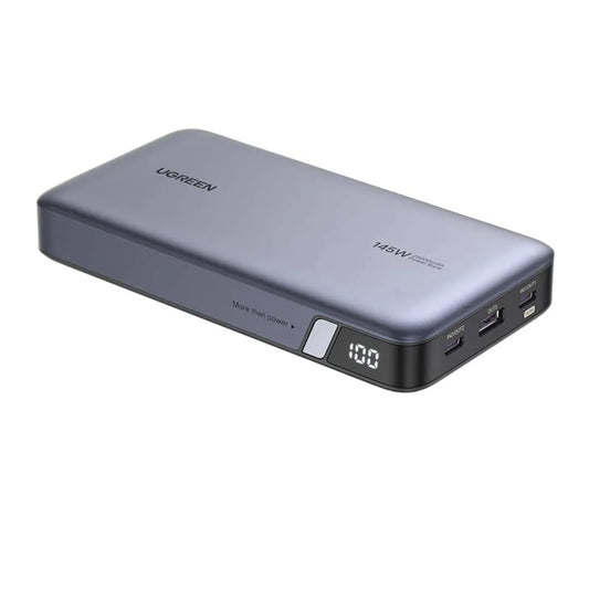 Baterie externa UGREEN 25000 mAh, 145W, USB-C USB-A, Gri