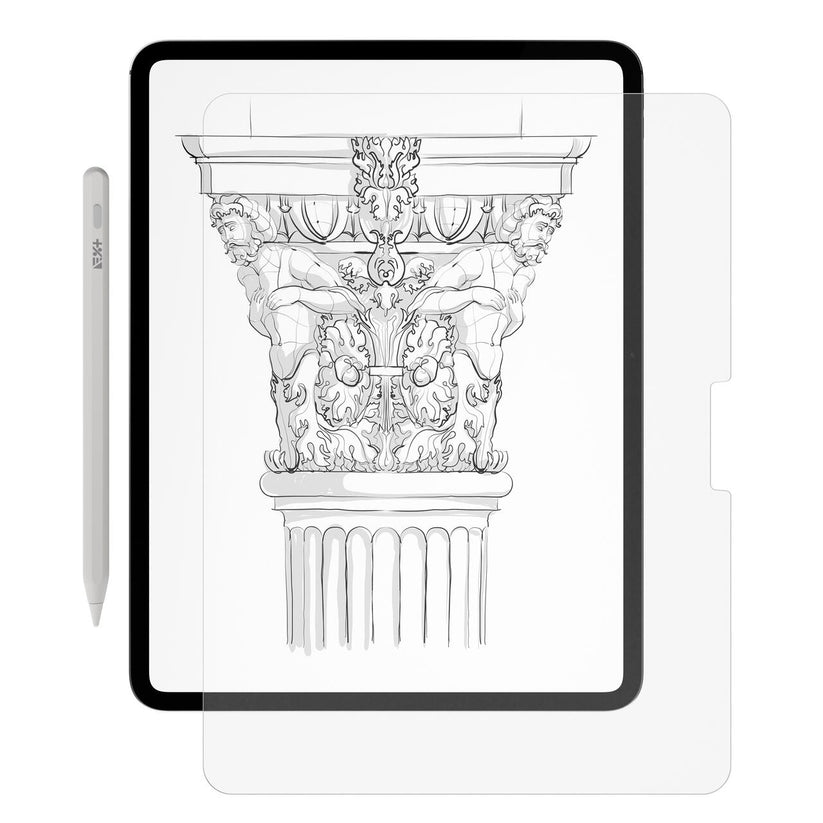Folie de protecție Next One pentru iPad Pro 11" M4, textură de hârtie - iSTYLE RO