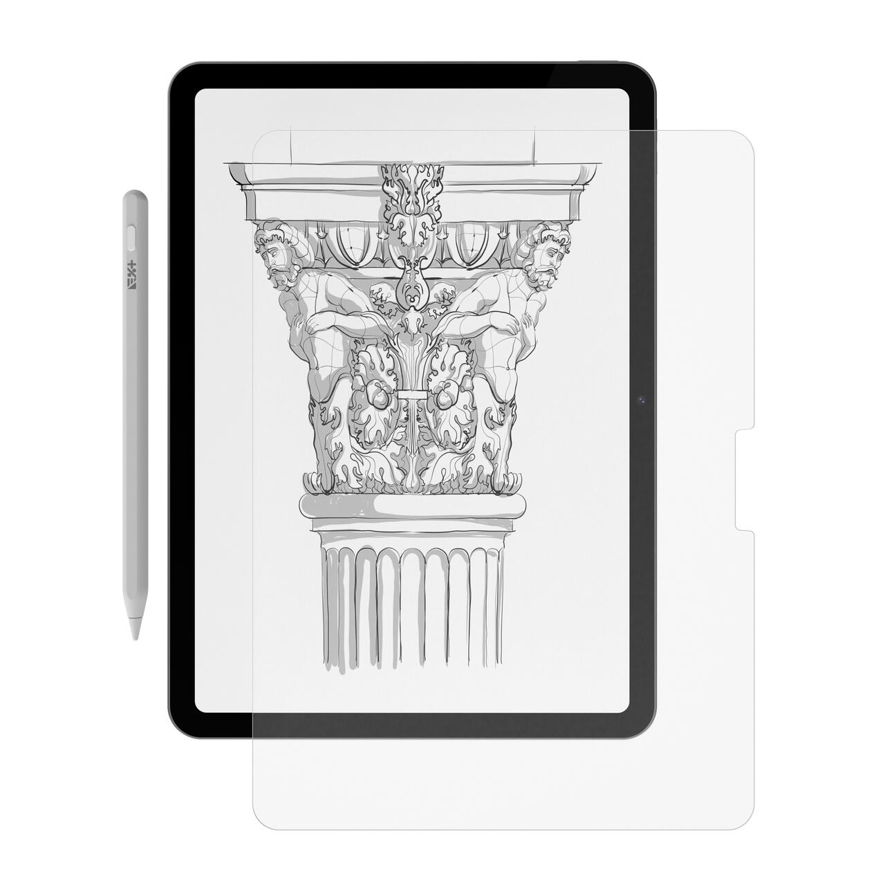 Folie de protecție Next One pentru iPad Air 11" M2, textură de hârtie - iSTYLE RO