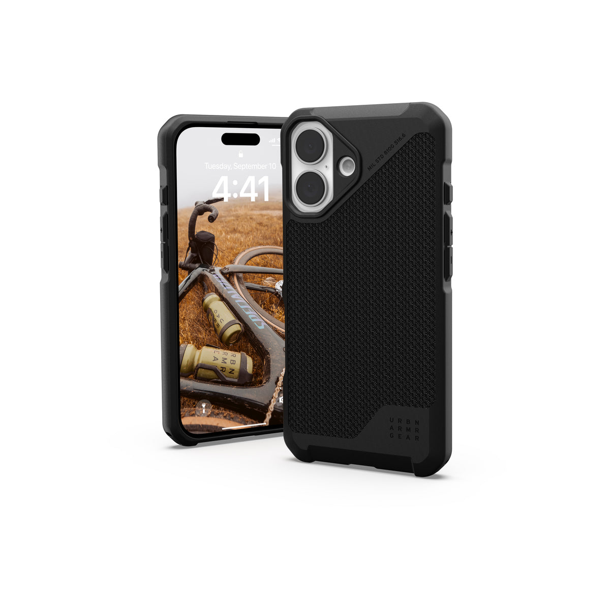 Husa de protectie UAG Metropolis pentru iPhone 16, Negru - iSTYLE RO