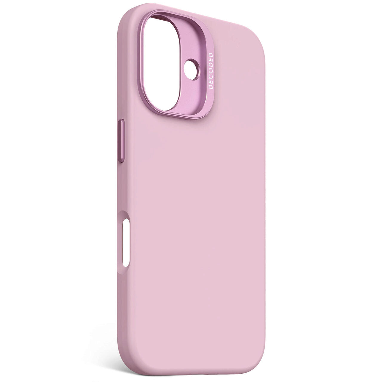 Husa de protectie DECODED din silicon pentru iPhone 16, Roz - iSTYLE RO