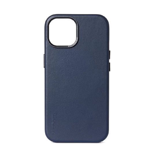 Husa de protectie Decoded cu MagSafe pentru iPhone 15 Plus, Piele, Albastru - iSTYLE RO