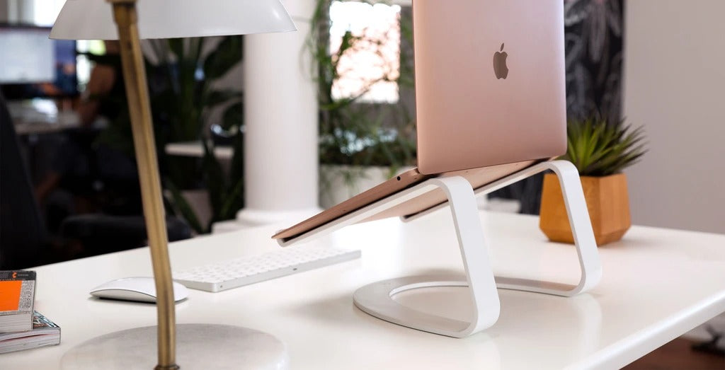 Suport Curve Twelve South pentru MacBook si laptopuri, Alb - iSTYLE RO