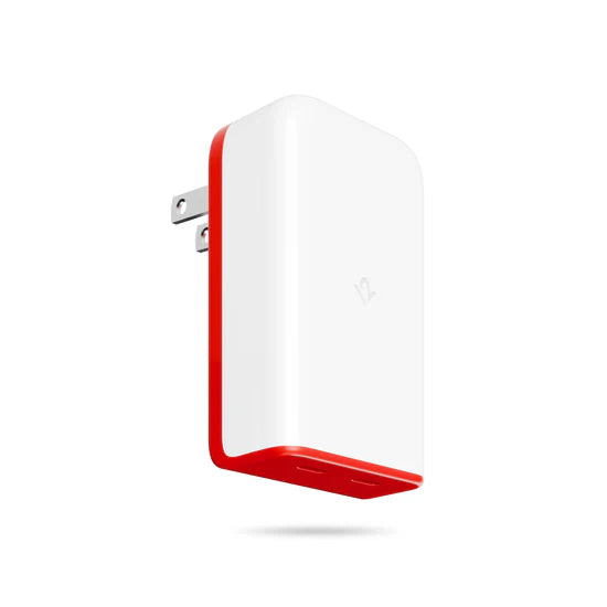 Adaptor priza compact PlugBug Twelve South 50W (EU/UK) cu doua porturi USB-C - iSTYLE RO