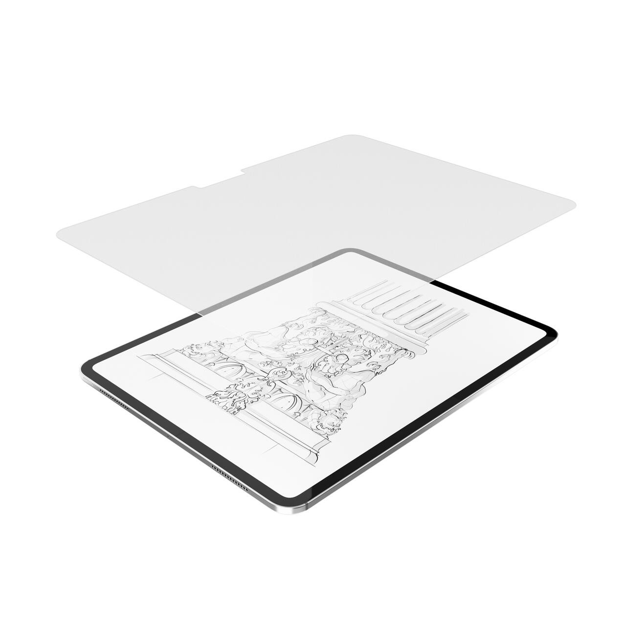 Folie de protecție Next One pentru iPad Pro 13" M4, textură de hârtie - iSTYLE RO