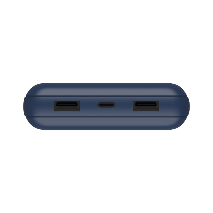 Baterie externa Belkin Boost Charge 20000 mAh - USB-A & C 15W, Albastru - iSTYLE RO