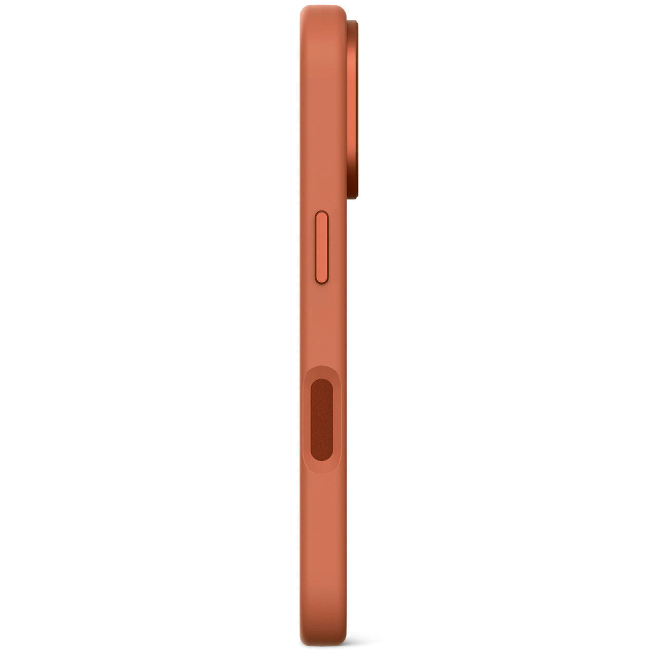 Husa de protectie DECODED din silicon pentru iPhone 16, Portocaliu - iSTYLE RO