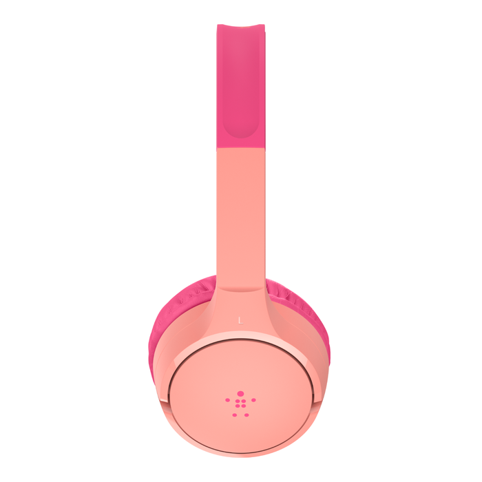 Casti On-Ear pentru copii Belkin Soundform Mini, Roz - iSTYLE RO