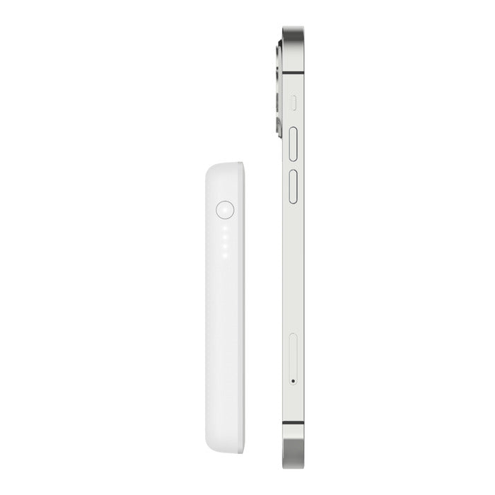 Baterie exterma Belkin Belkin Magnetic Wireless Charger 2.500mAh, Alb - iSTYLE RO