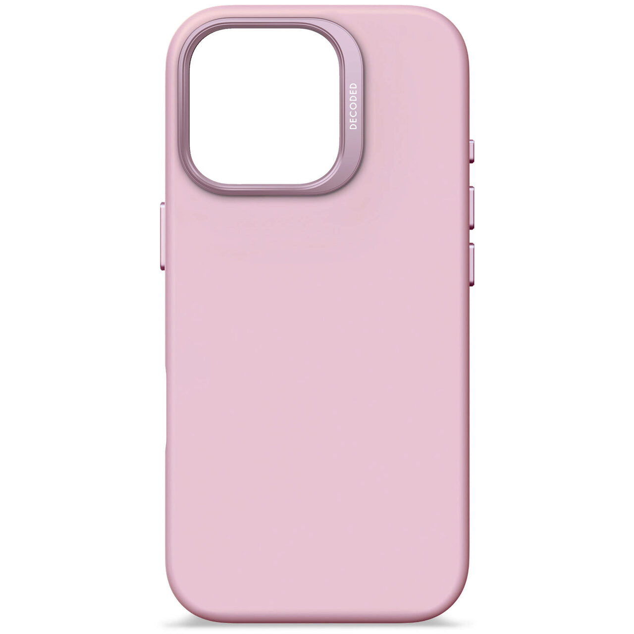 Husa de protectie DECODED din silicon pentru iPhone 16 Pro Max, Roz - iSTYLE RO