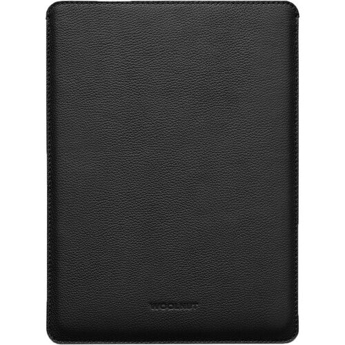 Husa de protectie Woolnut pentru MacBook Pro 13" / MacBook Air, Piele, Negru