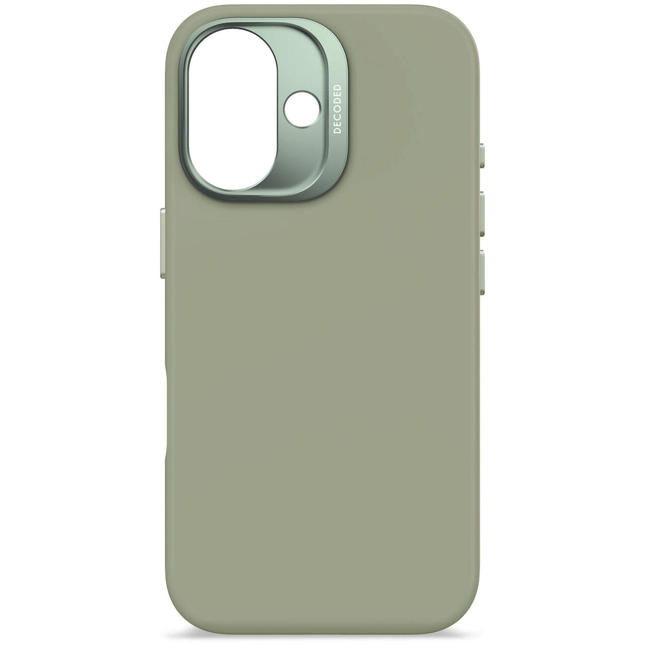 Husa de protectie DECODED din silicon pentru iPhone 16 Plus, Verde - iSTYLE RO