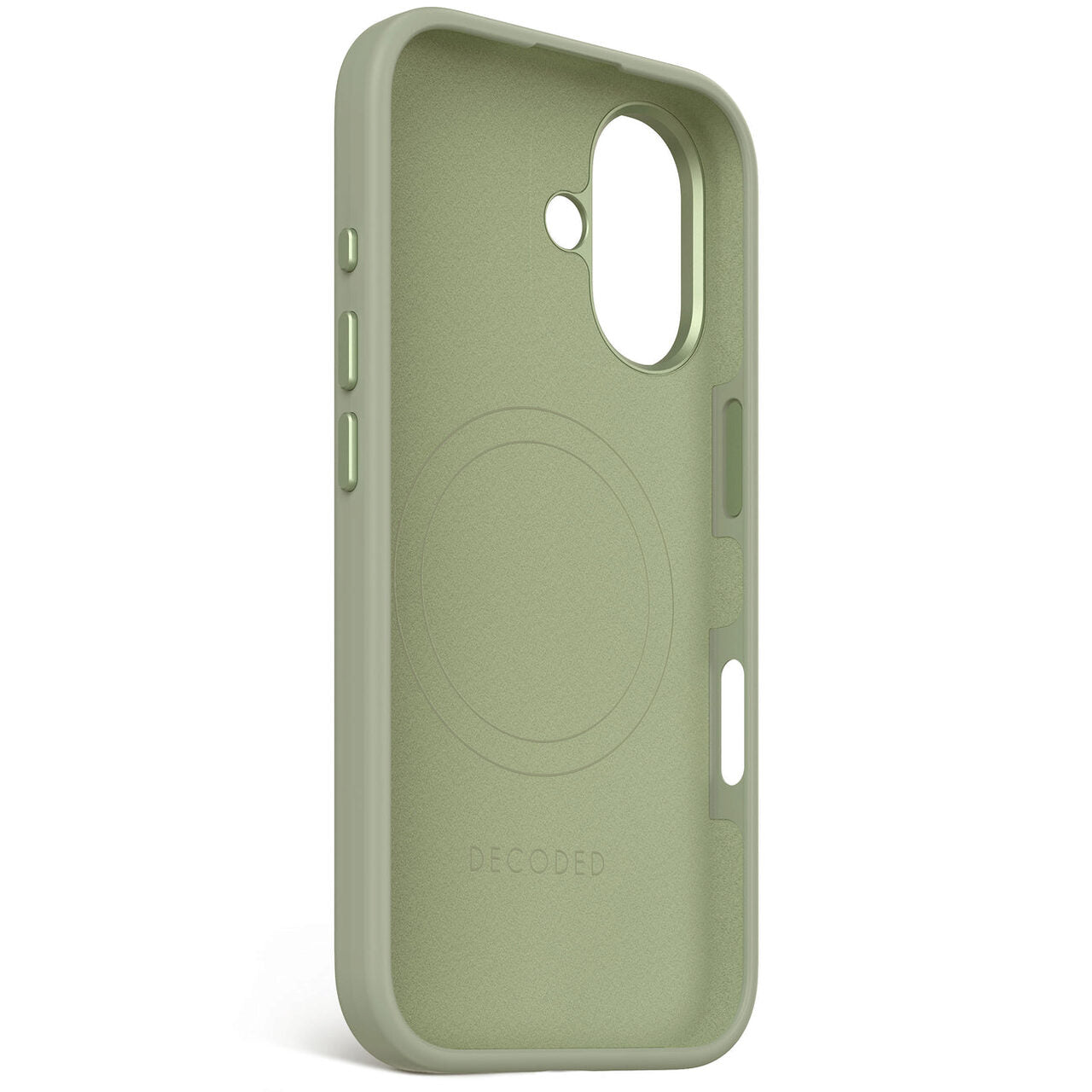 Husa de protectie DECODED din silicon pentru iPhone 16 Plus, Verde - iSTYLE RO