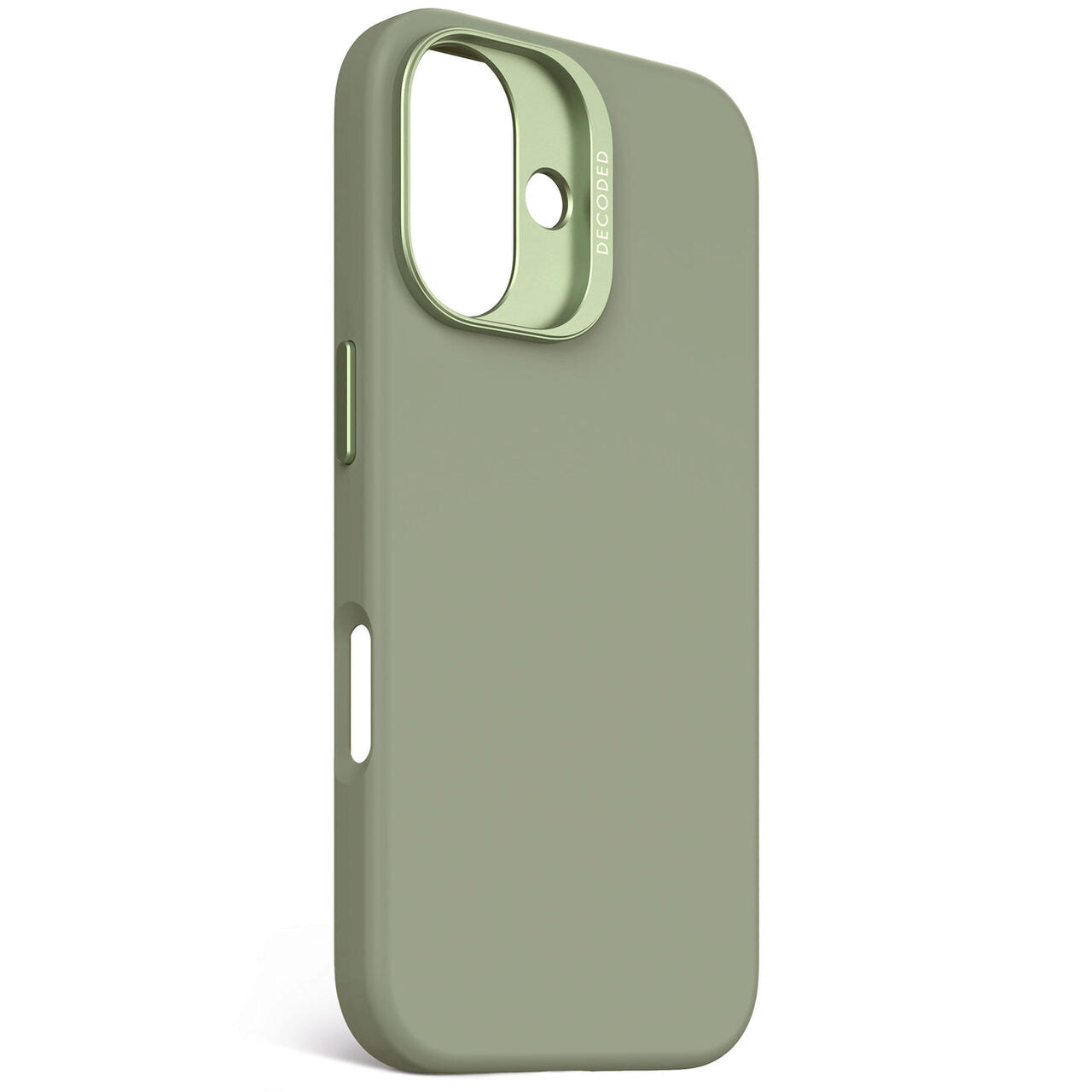 Husa de protectie DECODED din silicon pentru iPhone 16 Plus, Verde - iSTYLE RO
