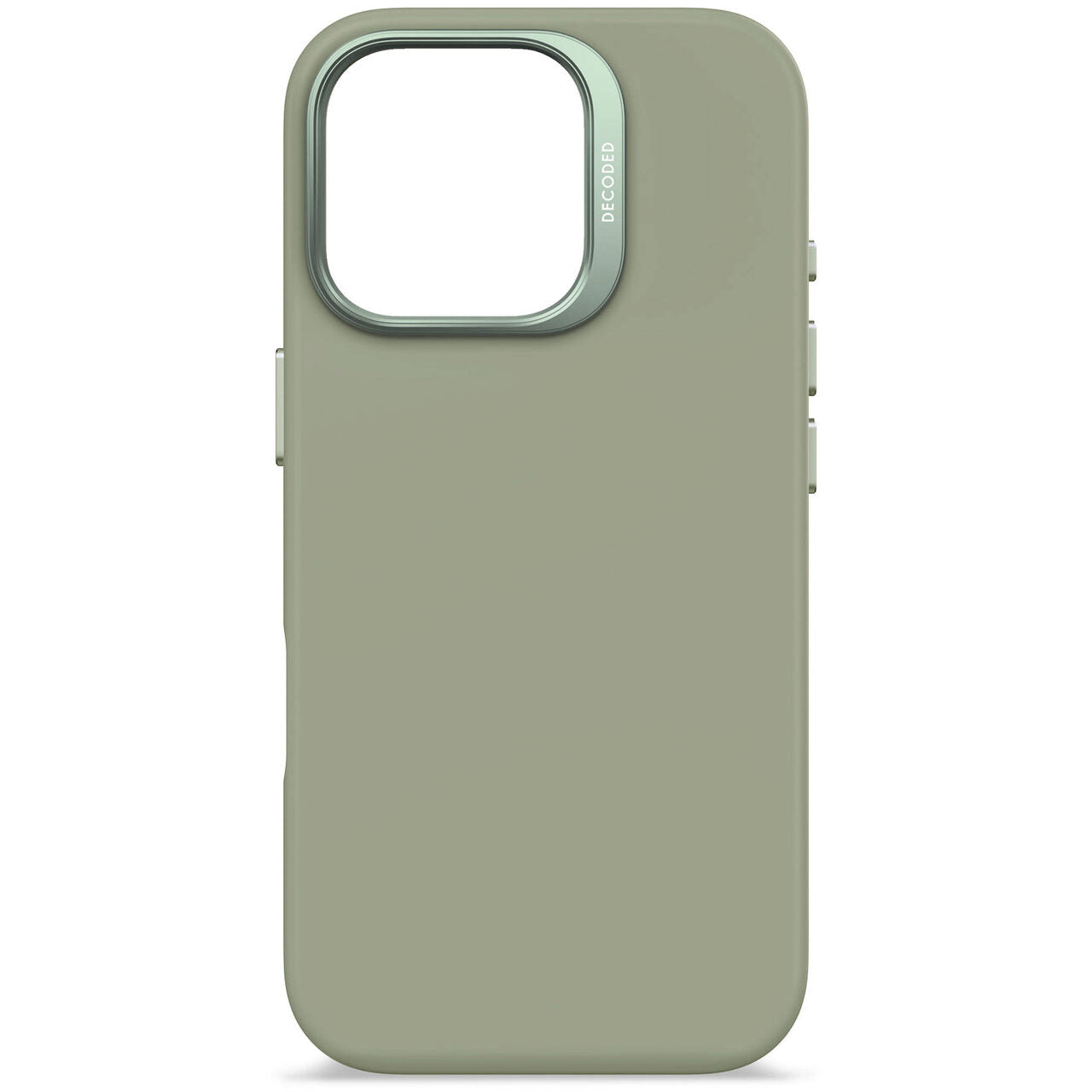 Husa de protectie DECODED din silicon pentru iPhone 16 Pro, Verde - iSTYLE RO