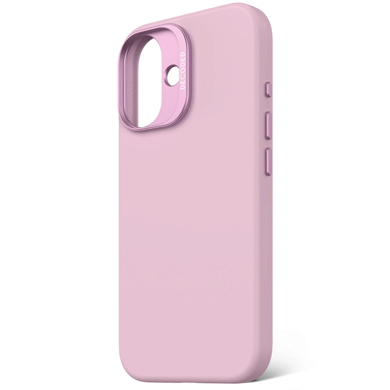 Husa de protectie DECODED din silicon pentru iPhone 16, Roz - iSTYLE RO