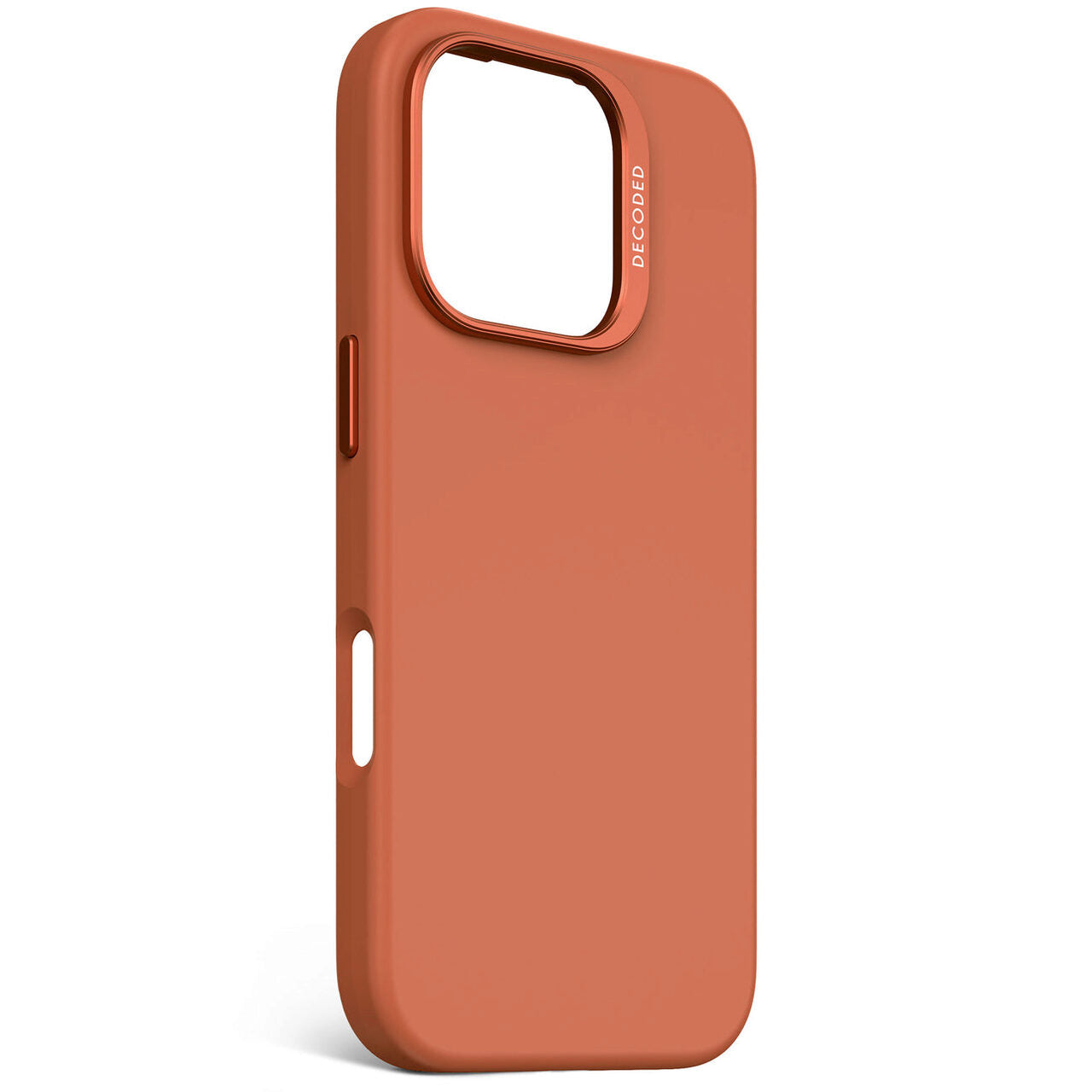 Husa de protectie DECODED din silicon pentru iPhone 16 Pro Max, Portocaliu - iSTYLE RO
