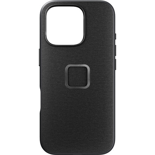 Husa de protectie Peak Design Everyday Case pentru iPhone 16 Pro, Gri Antracit - iSTYLE RO