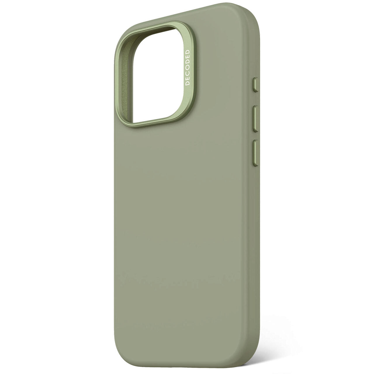 Husa de protectie DECODED din silicon pentru iPhone 16 Pro, Verde - iSTYLE RO