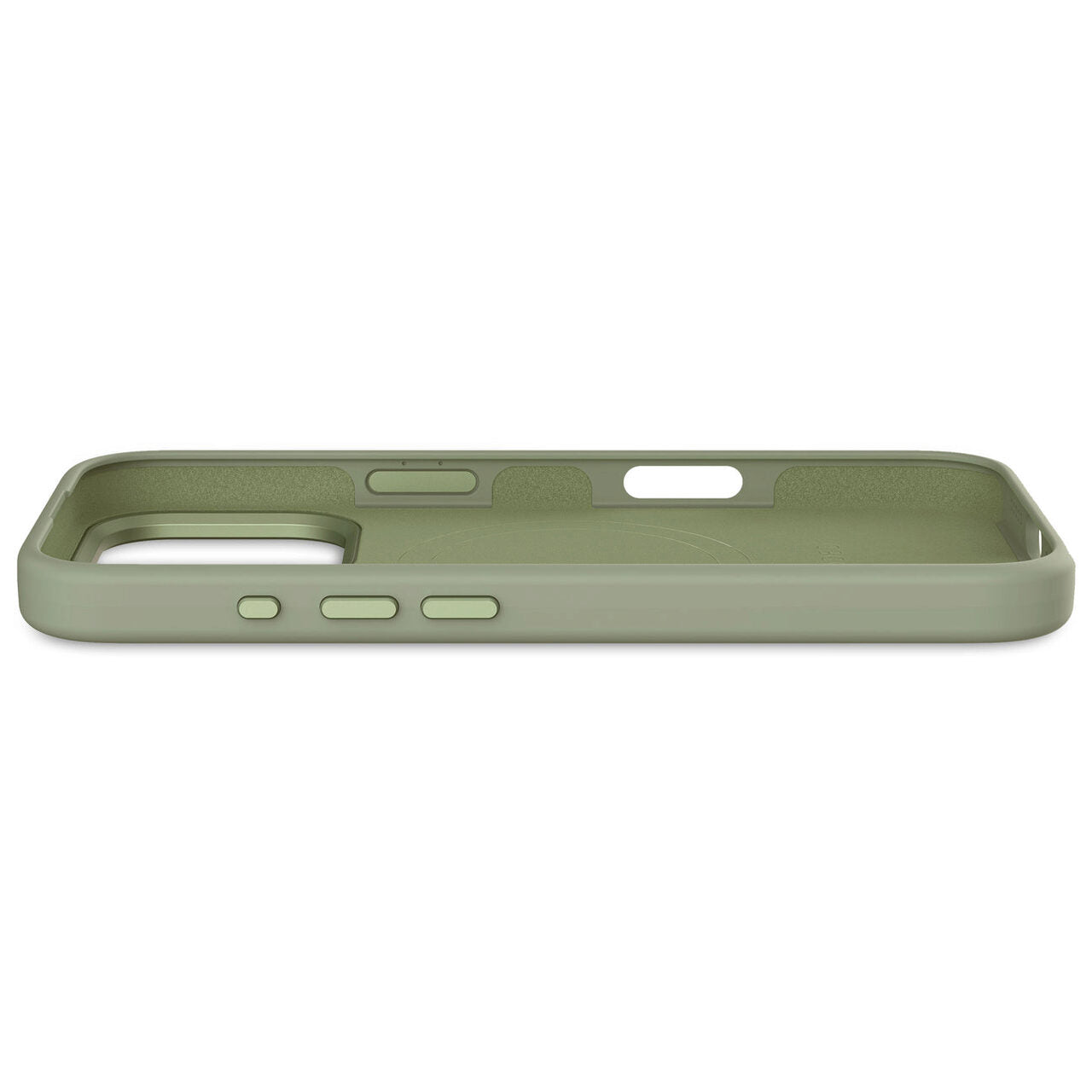 Husa de protectie DECODED din silicon pentru iPhone 16 Pro, Verde - iSTYLE RO