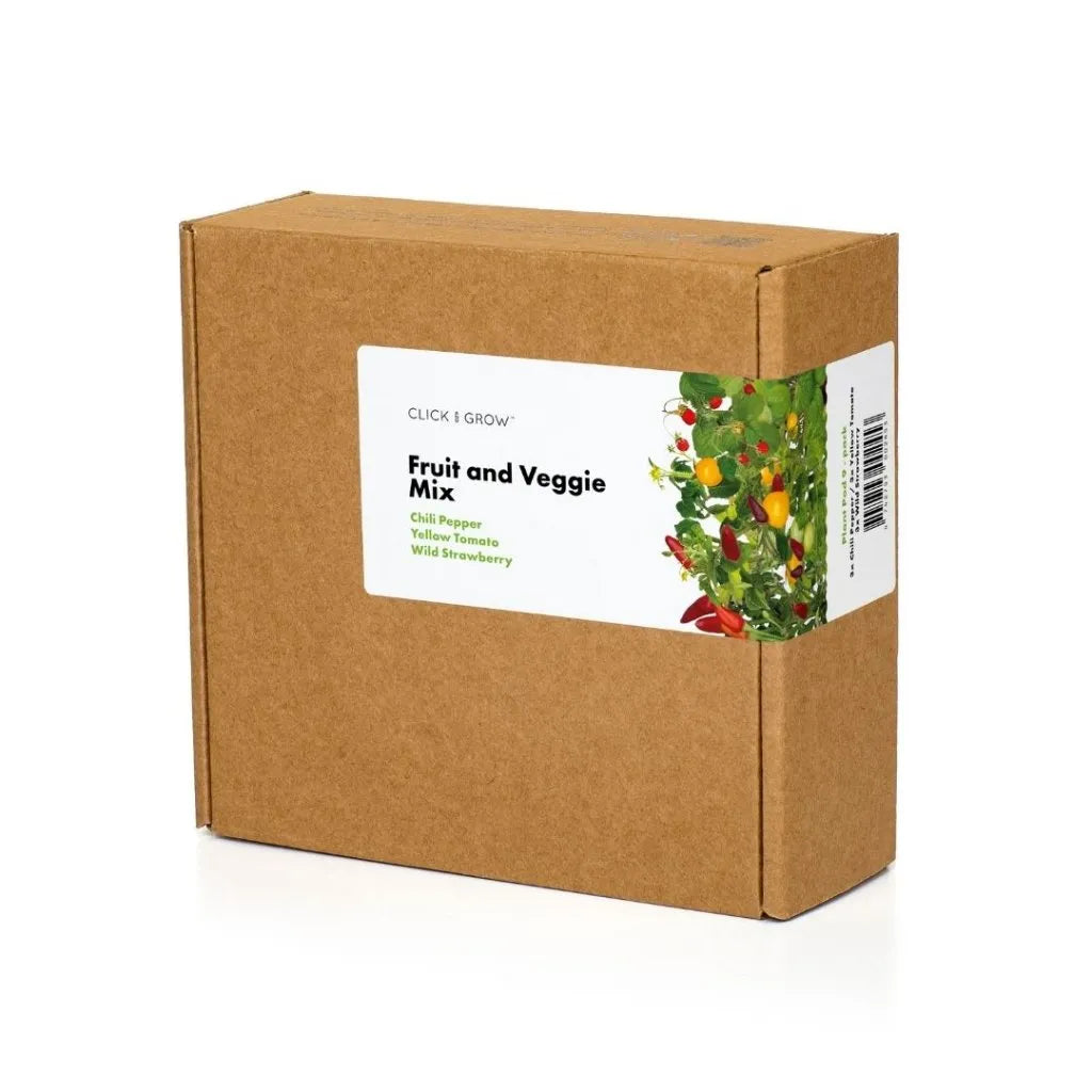 Capsule Click & Grow cu seminte si substrat de amestec de fructe si legume 9buc - iSTYLE RO