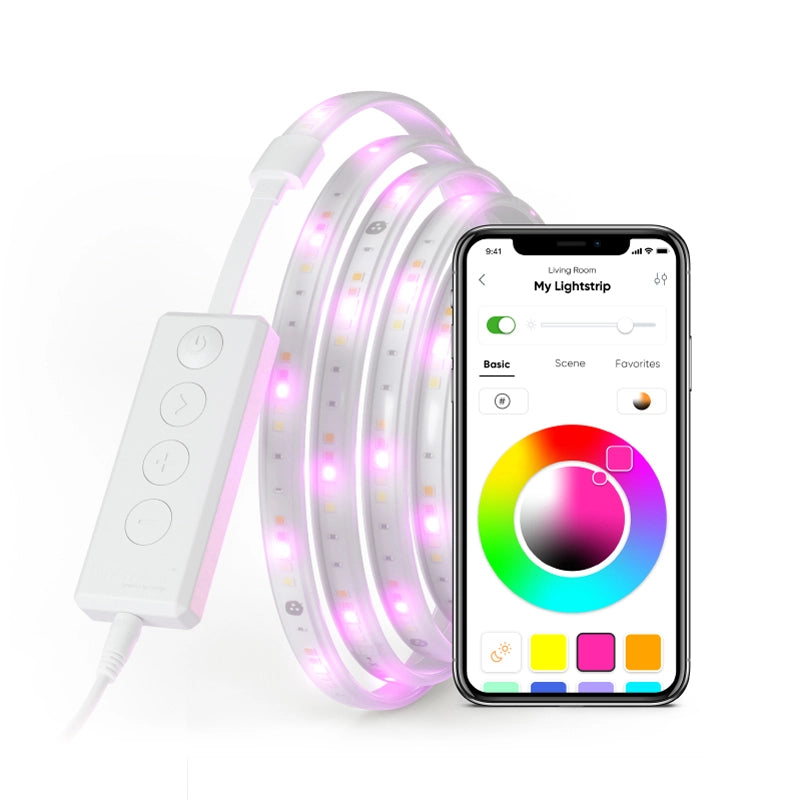 Banda luminoasă LED Nanoleaf Essentials Benzi Lumini Starter Kit, 2m - iSTYLE RO