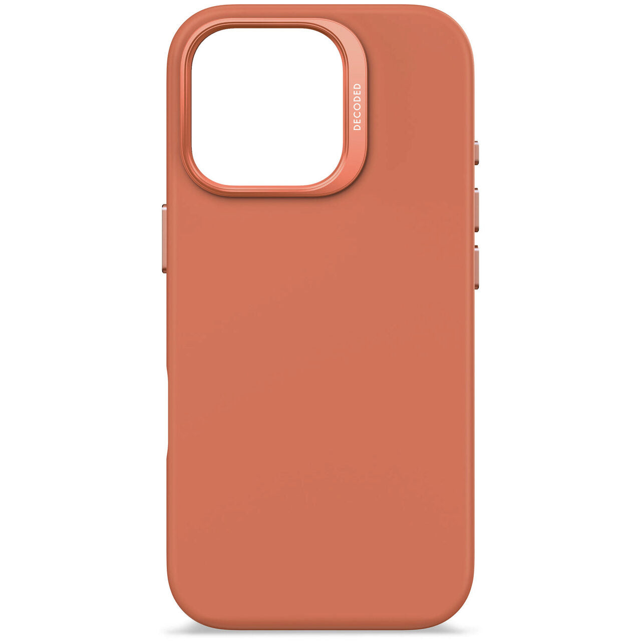 Husa de protectie DECODED din silicon pentru iPhone 16 Pro Max, Portocaliu - iSTYLE RO