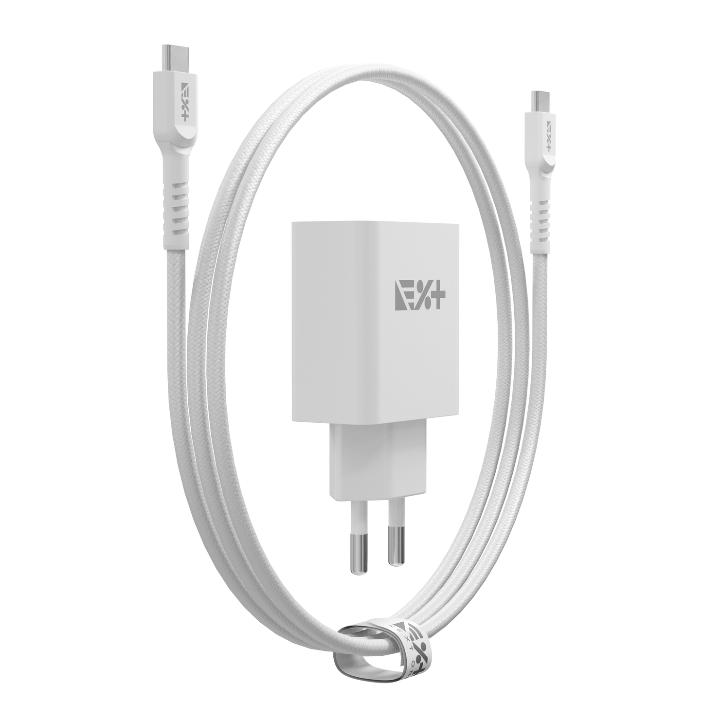 Adaptor de priza NEXT ONE 20W + cablu de incarcare USB-C - iSTYLE RO