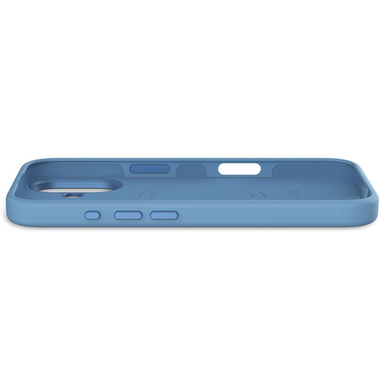 Husa de protectie DECODED din silicon pentru iPhone 16, Albastru - iSTYLE RO