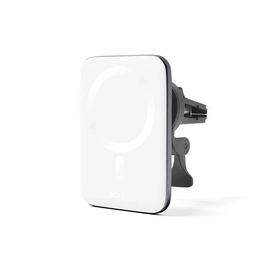 Incarcator auto EPICO Ultrathin, Wireless, Alb