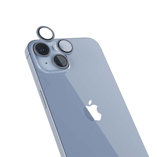 Folie de protectie camera foto pentru iPhone 14 si iPhone 14 Plus, Albastru - iSTYLE RO