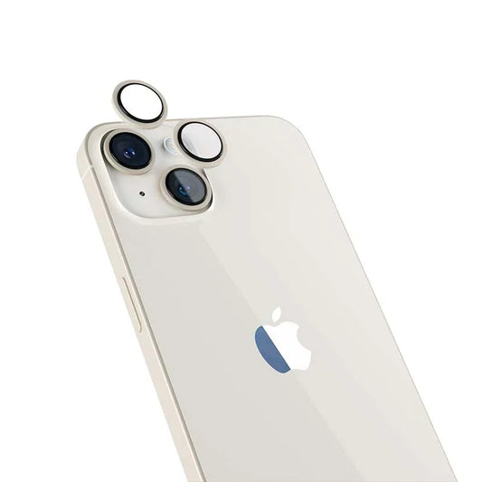 Folie de protectie camera foto pentru iPhone 14 si iPhone 14 Plus, Starlight - iSTYLE RO