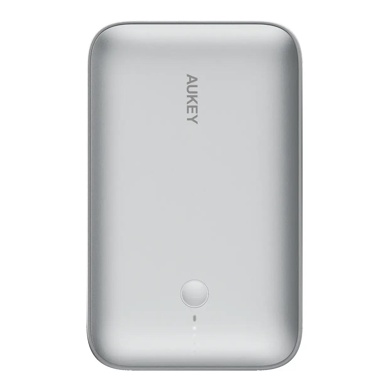 Baterie externa AUKEY Spark Mini 20000mAh Fast Charging, Alb - iSTYLE RO