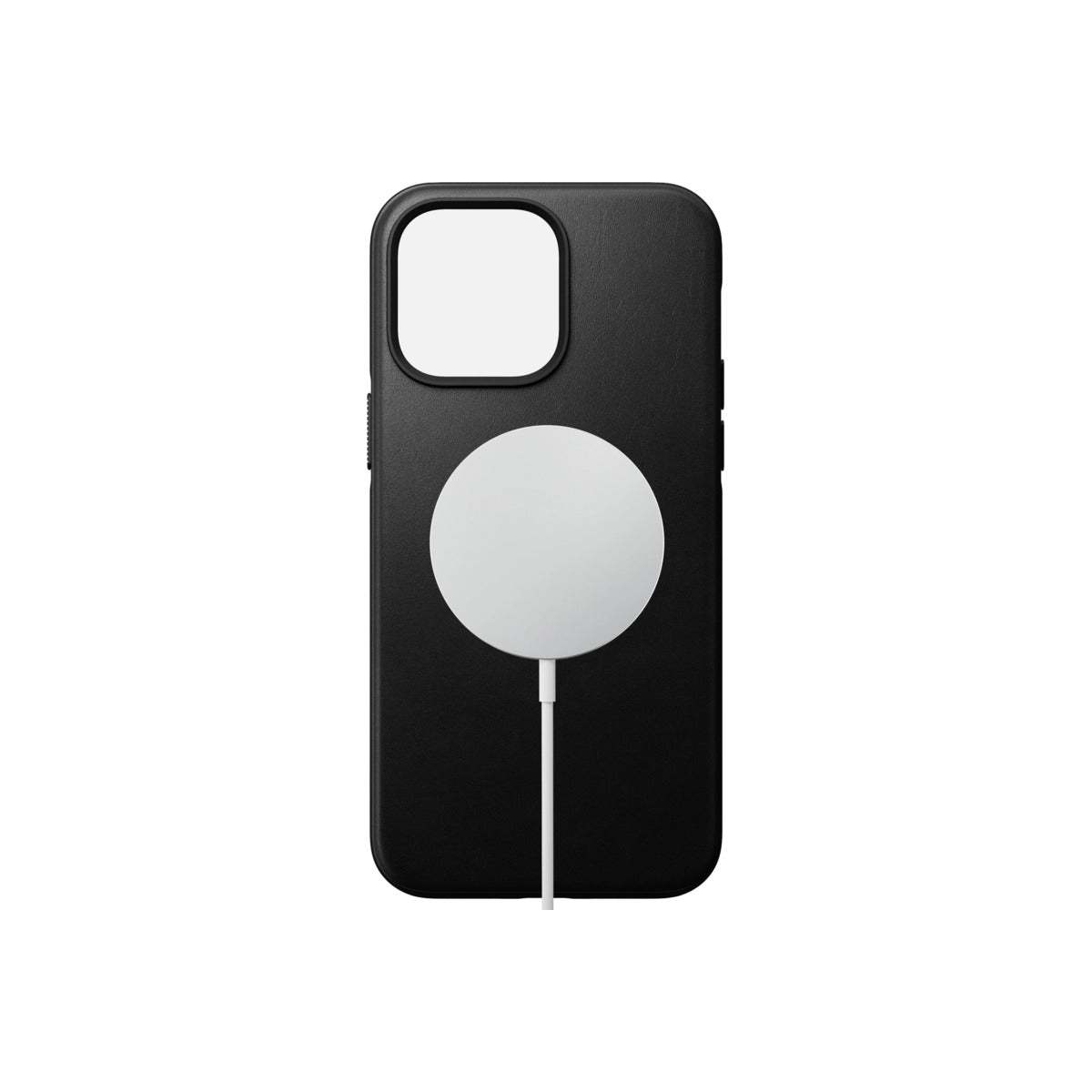 Husa de protectie Nomad Modern cu MagSafe pentru iPhone 14, Piele, Negru - iSTYLE RO