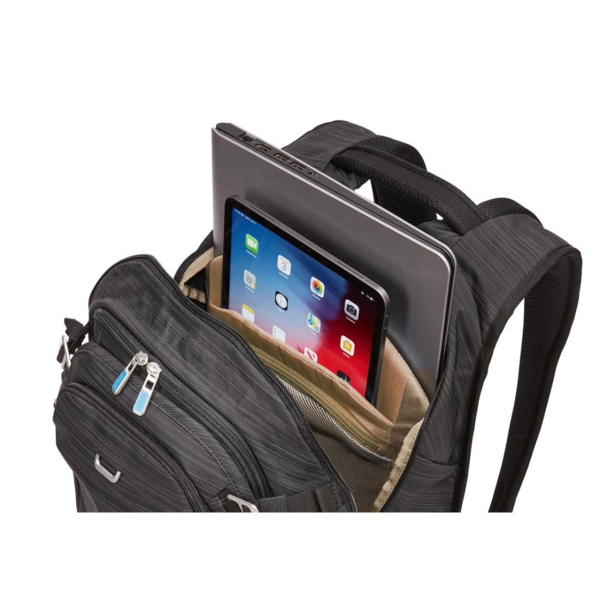 Rucsac urban cu compartiment laptop Thule Construct 24L, Negru - iSTYLE RO