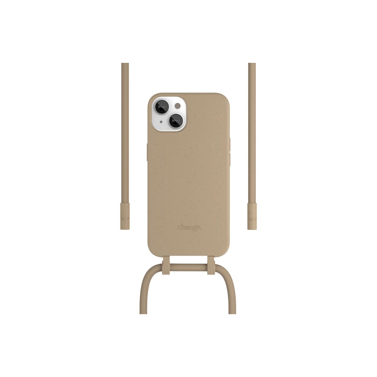 Husa de protectie Woodcessories Change Case pentru iPhone 14 Plus, Taupe - iSTYLE RO