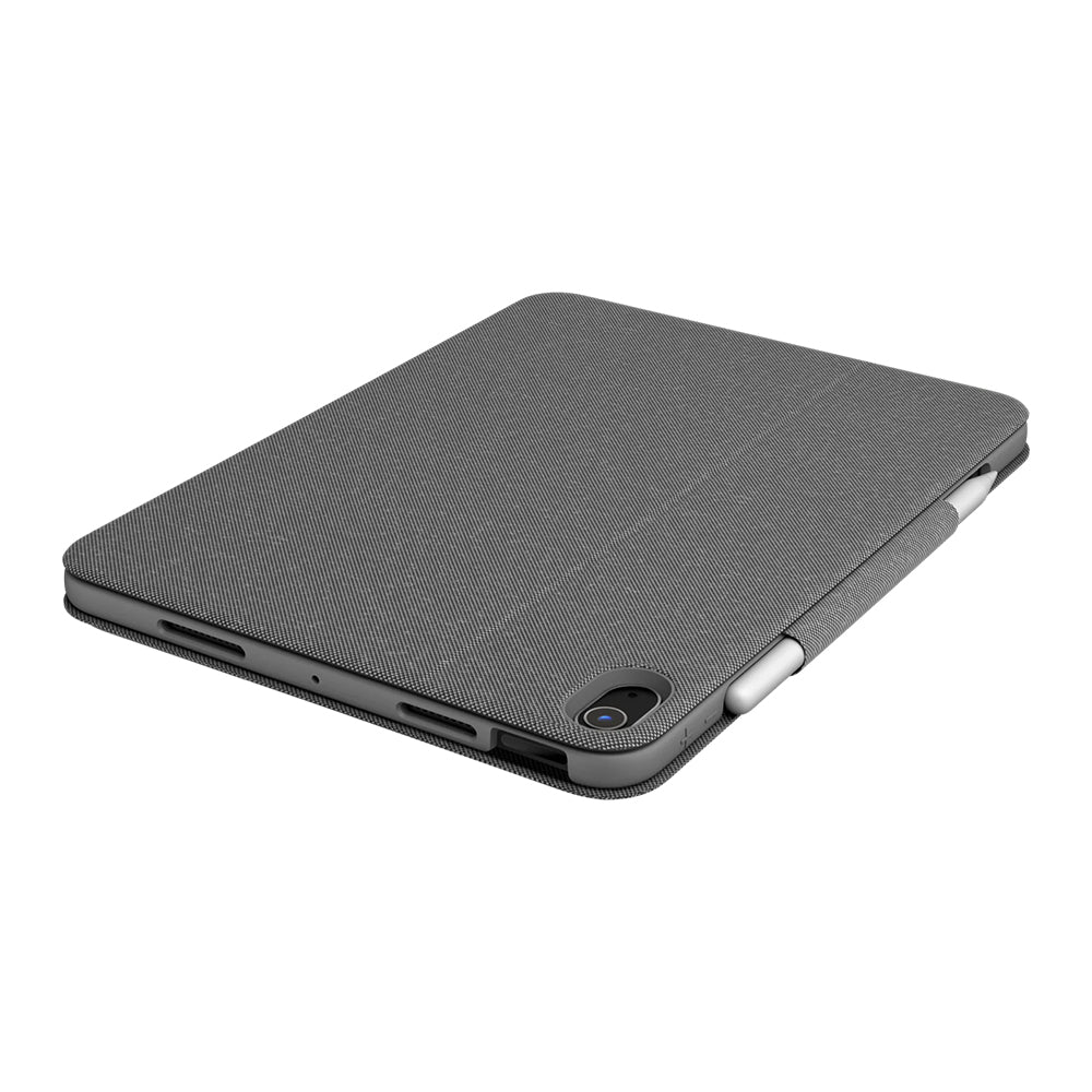 Husa cu tastatura Logitech Folio Touch pentru iPad Air 10.9"" (gen.4) - Oxford Grey (UK) - iSTYLE RO