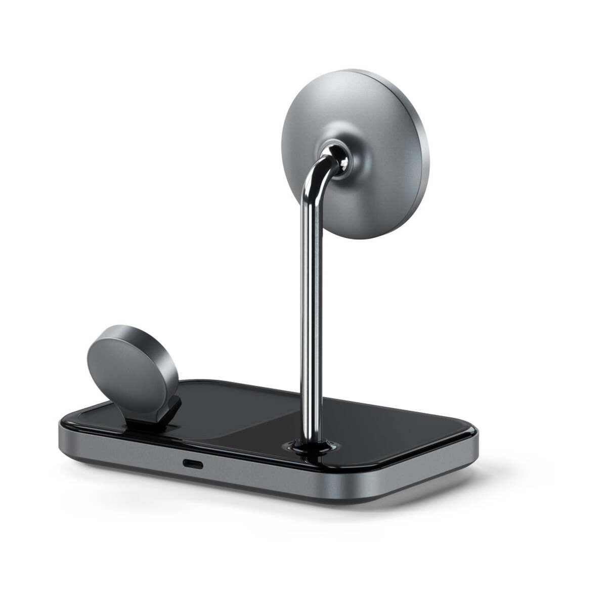 Incarcator Wireless Satechi 3-in-1, Magnetic, USB-C, Negru - iSTYLE RO