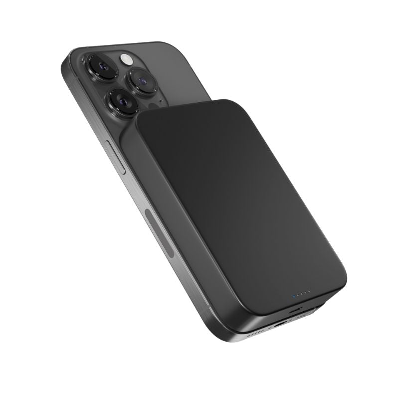 Baterie externa Qi2 EPICO, 10.000 mAh, Negru