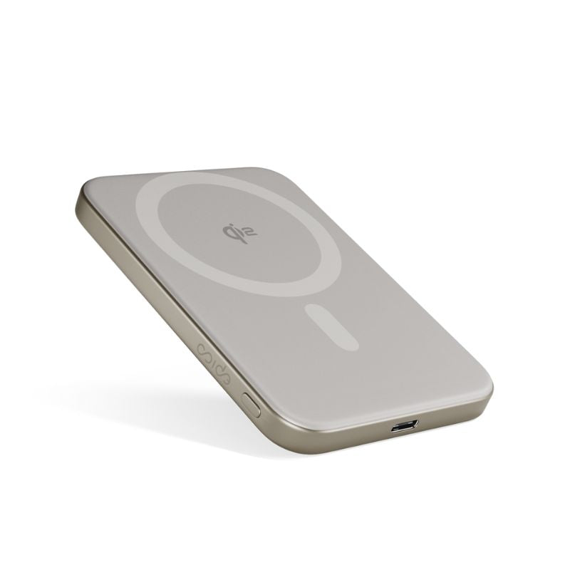 Baterie externa Qi2 EPICO, 5.000 mAh, Titan