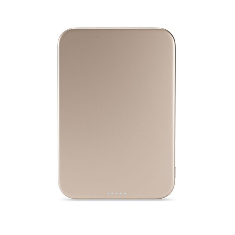 Baterie externa Qi2 EPICO, 5.000 mAh, Bej Titan